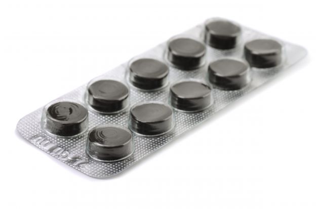 O carvão vegetal ativo