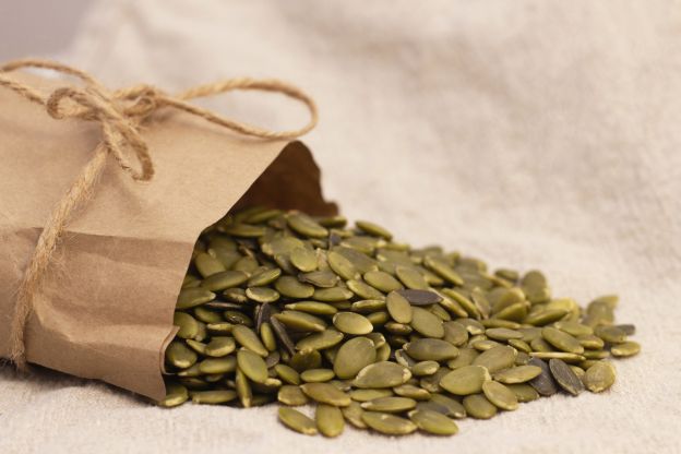 1. Sementes de abóbora