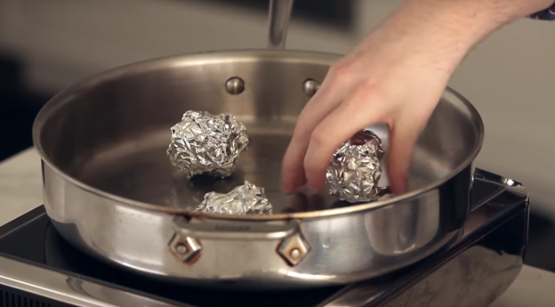 Cozinhar a vapor sem a panela própria