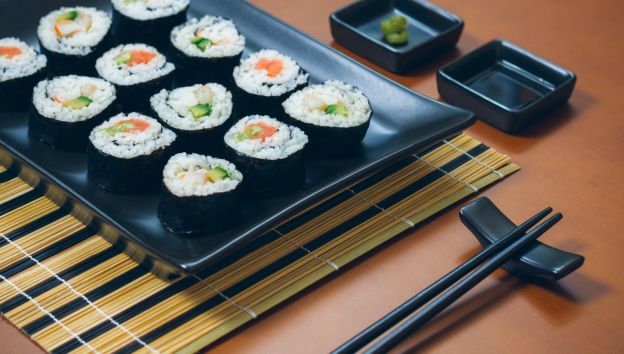 O recheio do sushi: variado