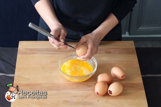 Preparação das cascas