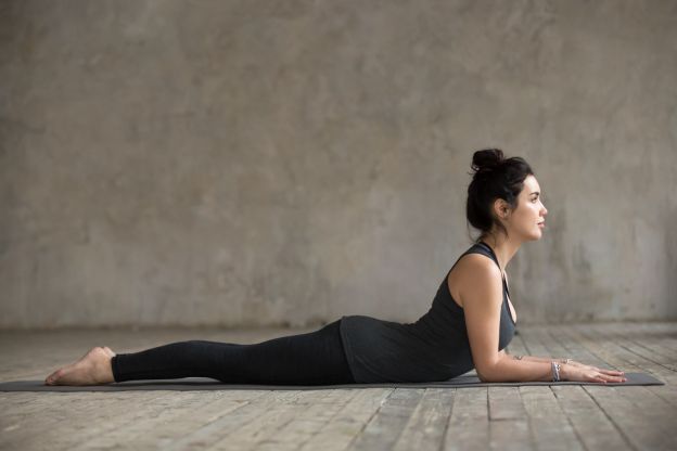 Bhujangasana (a Cobra)