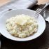 Amanteigar o risotto