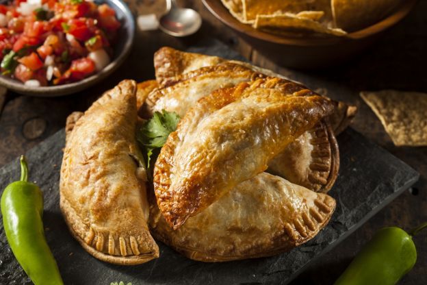 Empanadas de col y espinacas