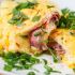 15 min - Omelette de presunto e queijo