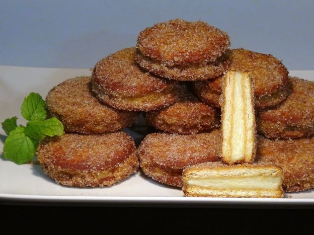 Biscoitos empanados