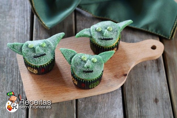 Cupcake Mestre Yoda