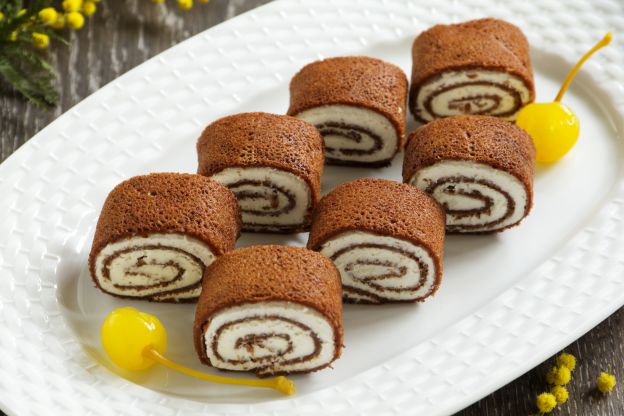 Roulé tiramisu