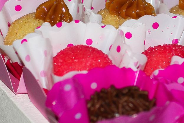 Brigadeiro de morango