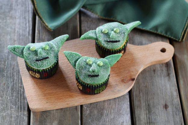 Cupcakes do Mestre Yoda