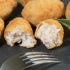 Croquete de batata e salame