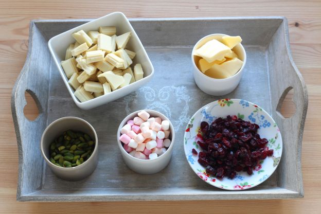 Ingredientes (para cerca de 10 barras)