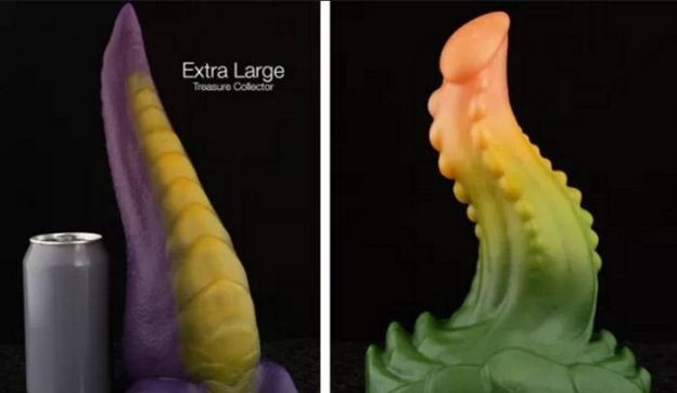 8 - Vibradores em forma de calda de dragão. Feitos especialmente para aquelas princesas que estão desesperadas à procura de um cavaleiro