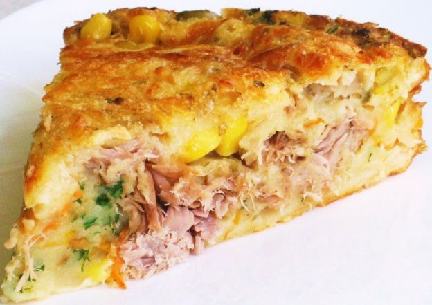 Torta de atum cremosa