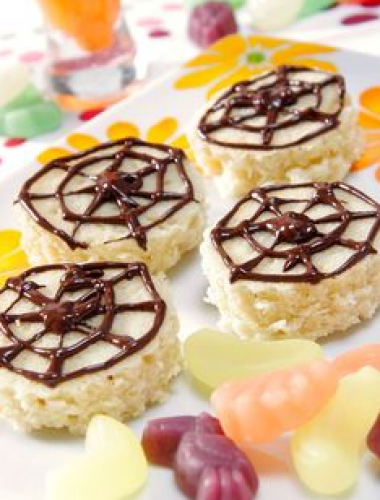 biscoitos de teia de aranha