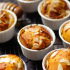 Muffins com mel e amêndoas