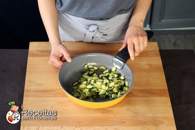 Preparação do recheio