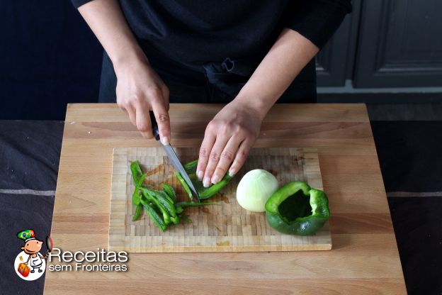 Preparação do recheio