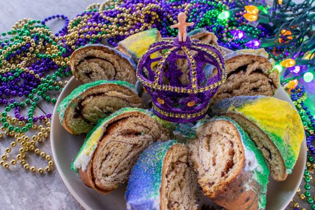 King cake - Nova Orleans