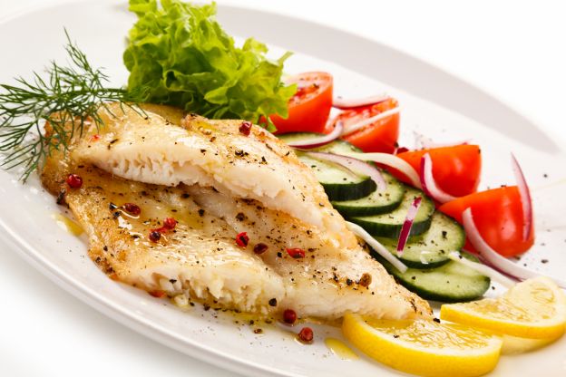 3. Linguado ao molho de ervas