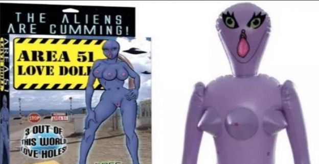 9 - Boneca prima do ET de Varginha. Ela promete prazeres cósmicos