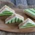 Mini Club Sandwich com pepino e salmão