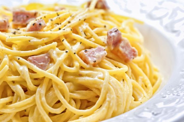 4. Pasta alla Carbonara - Macarrão à carbonara