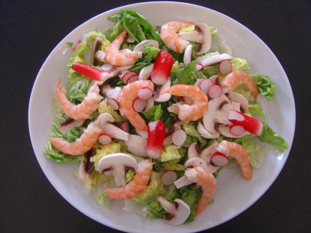 Salada oceano impossível de errar