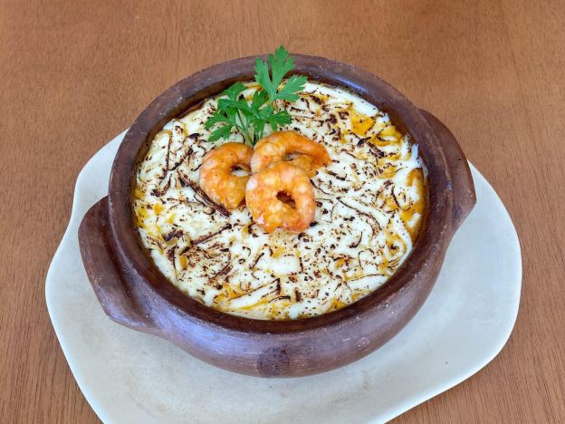 Escondidinho de camarão - Preparação