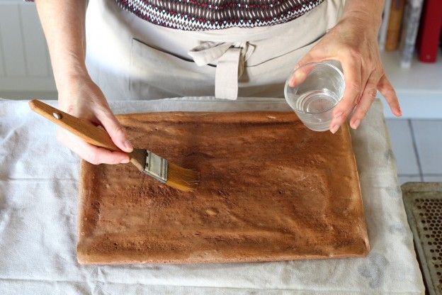 O xarope para embeber o biscuit