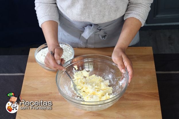 Preparação da massa