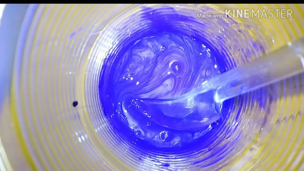 3. amoeba caseira de shampoo e sal: