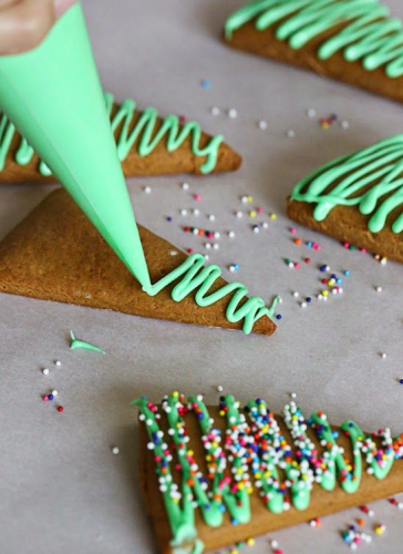 Árvores de bolo de especiarias