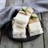 Mini-sandwichs club com Fourme d'Ambert