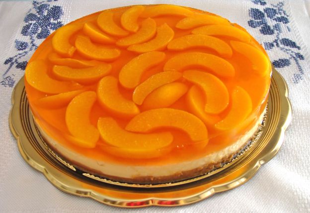 Pudim Especial de Pêssego