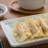 Segunda-feira (A): Gyoza - ravióli asiático com camarão e salada de repolho