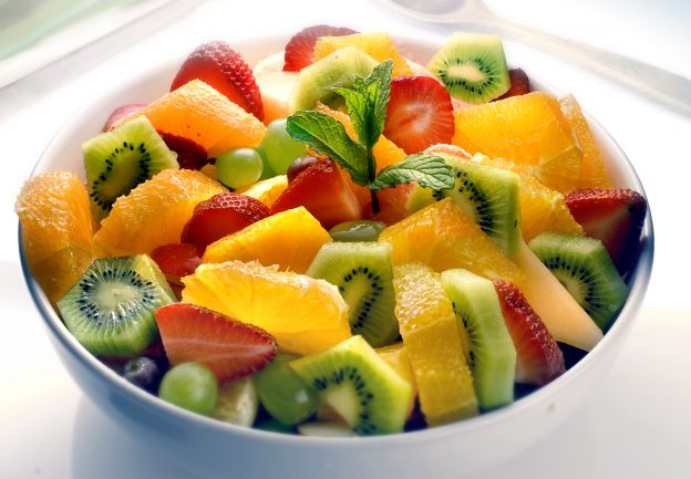Salada de frutas com especiarias