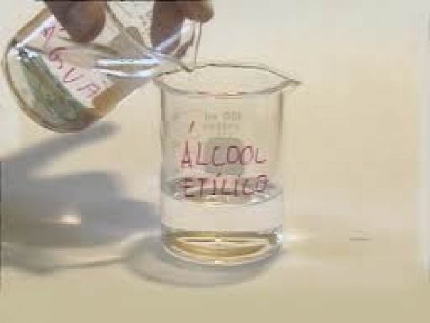 Água e Álcool