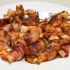 Camarão com bacon e sementes de funcho