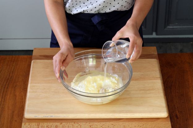 Preparação da massa