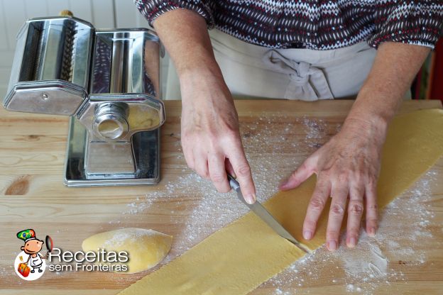 Cortar a massa