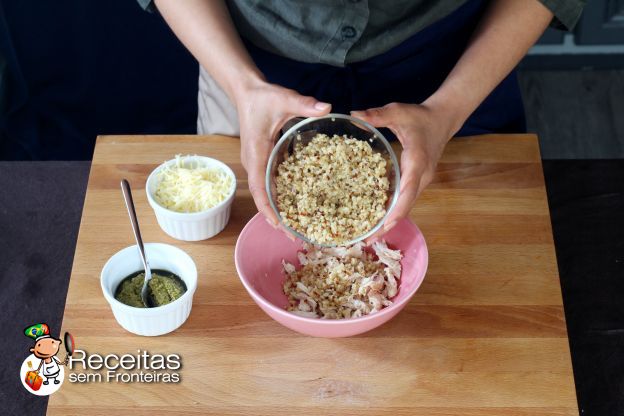 Preparação do recheio