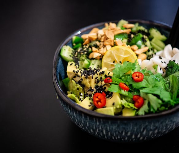 Salada estilo thai