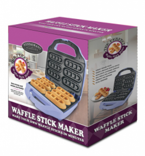 Máguina de waffles em formato de palito