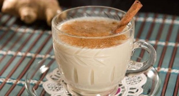 1 - Leite quente com canela