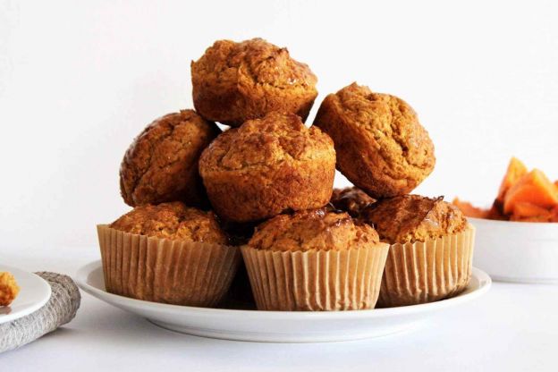 Muffins de batata doce