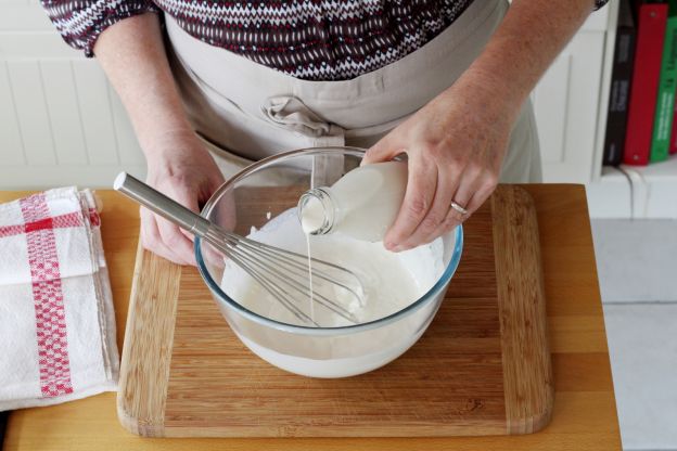 Preparando o recheio