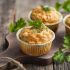 Muffins de nozes e Gorgonzola