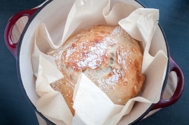 Pão de panela sem amassar