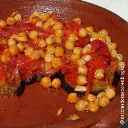 Berinjela libanesa vegana